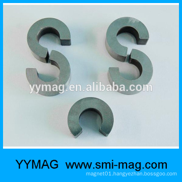 C shape sintered alnico magnet